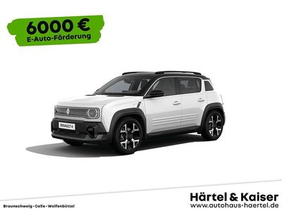 Neu Renault 4 E-Tech Komfort 110 kW (150 PS) 2025 Arktisweiß mit schwarzem dach (weiß) SUV