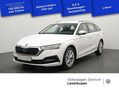 Gebraucht Skoda Octavia Ambition 204 PS (150 kW) 2023 Schwarz / candy weiss (metallic) Kombi