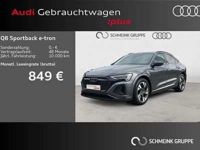 Daytonagrau perleffekt (metallic) Gebraucht 2023 Audi Q8 Sportback e-tron S-Line SUV | 57.880 € (Fairer Preis)