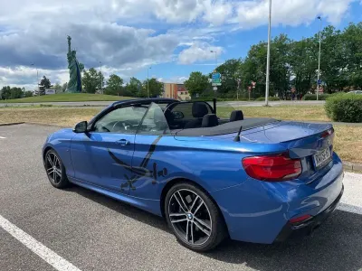 Gebraucht BMW M240 M Sport 340 PS (250 kW) 2018 Blau Cabrio