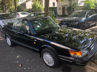 Occasion Saab 900 Cabriolet 136 ch (100 kW) 1991 Noir Cabriolet