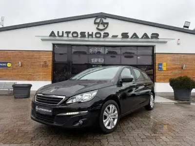 Gebraucht Peugeot 308 SW Active 131 PS (96 kW) 2016 Lackierung schwarz perla nera/ Kombi