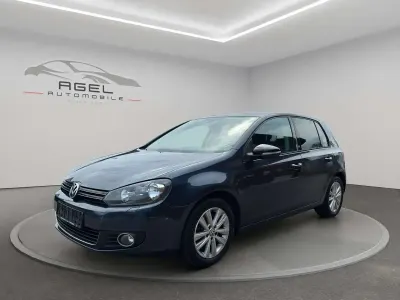 Gebraucht VW Golf VI Style 122 PS (89 kW) 2011 Blue graphite pearl effect Kleinwagen