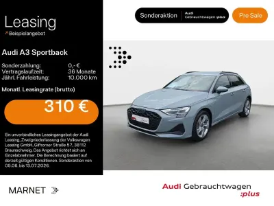 Używany Audi A3 Advanced 204 KM (150 kW) 2025 Szary Sedan/Limuzyna