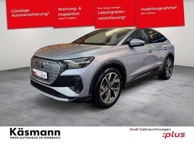 Florettsilber metallic Gebraucht 2021 Audi Q4 Sportback e-tron Ambiente SUV | 27.930 € (Teuer)