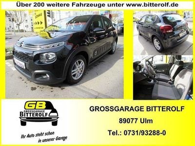 Gebraucht Citroën C3 PureTech 83 PS (61 kW) 2020 Schwarz Kleinwagen
