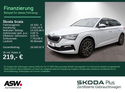 Usata Skoda Scala Ambition 95 CV (69 kW) 2023 Bianco Utilitaria