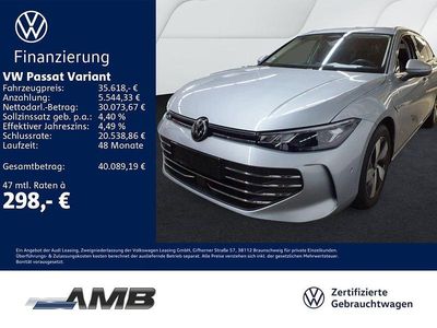 Gebraucht VW Passat Business 204 PS (150 kW) 2025 Oyster silver metallic Kombi