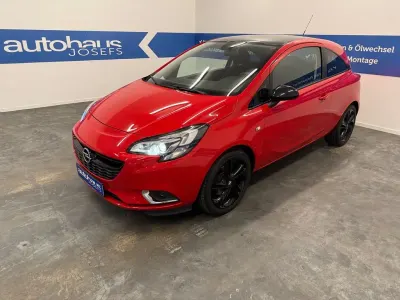 Używany Opel Corsa Color Edition 90 KM (66 kW) 2015 Czerwony Hatchback