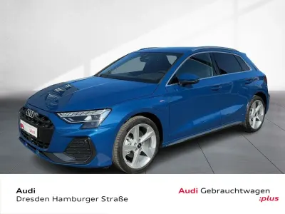 Usata Audi A3 Sportback e-tron S-Line 204 CV (150 kW) 2025 Blu Utilitaria