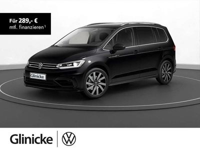 Schwarz Gebraucht 2021 VW Touran R-line Van / Kleinbus | 27.480 € (Etwas zu teuer)