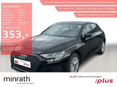 Gebraucht Audi A3 Advanced 150 PS (110 kW) 2022 Schwarz Limousine