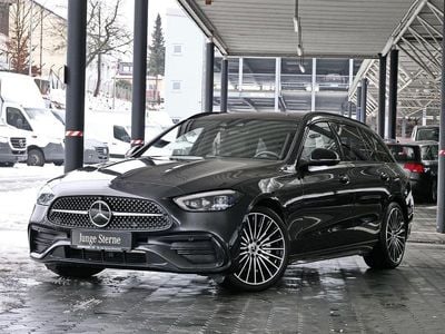 Graphitgrau metallic Gebraucht 2024 Mercedes C200 AMG Kombi | 40.250 € (Teuer)