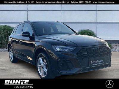 Gebraucht Audi Q5 S-Line 204 PS (150 kW) 2023 Mythosschwarz (schwarz) SUV