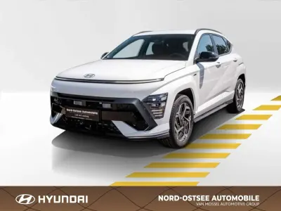 Gebraucht Hyundai Kona N Line 137 PS (100 kW) 2026 Atlas white SUV