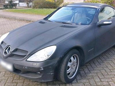 Gebraucht Mercedes SLK200 163 PS (119 kW) 2007 Schwarz Cabrio
