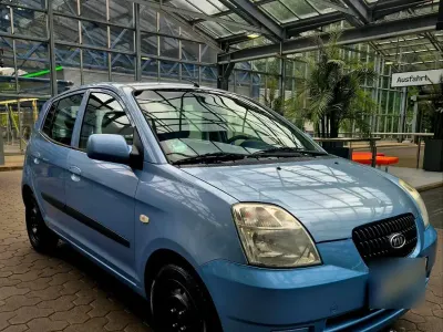 Gebraucht Kia Picanto 65 PS (47 kW) 2007 Blau Kleinwagen