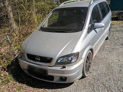 Usata Opel Zafira OPC 200 CV (147 kW) 2004 Argento Monovolume