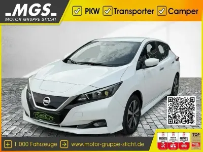 Gebraucht Nissan Leaf Acenta 110 kW (150 PS) 2022 Arctic solid white Kleinwagen