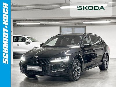 Gebraucht Skoda Superb SportLine 150 PS (110 kW) 2022 Blackmagic perleffekt Kombi