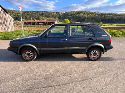 Brugt VW Golf III GTD 80 HK (58 kW) 1991 Sort Hatchback