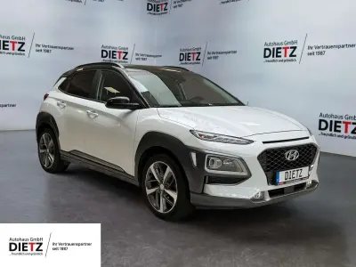 Gebraucht Hyundai Kona Premium 177 PS (130 kW) 2019 Chalk white SUV