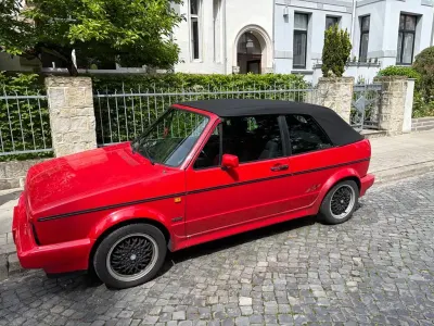Gebraucht VW Golf Cabriolet Sportline 98 PS (72 kW) 1992 Rot Cabrio