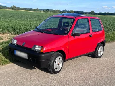 Gebraucht Fiat Cinquecento 39 PS (28 kW) 1993 Rot Kleinwagen