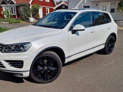 Brugt VW Touareg R-line 262 HK (192 kW) 2015 Hvid SUV