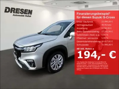 Gebraucht Suzuki SX4 S-Cross Comfort 116 PS (85 kW) 2024 Silber SUV