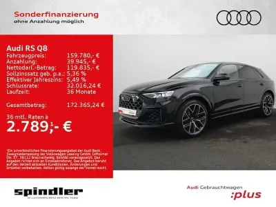 Gebraucht Audi RS Q8 Advanced Plus 600 PS (441 kW) 2025 Mythosschwarz metallic SUV