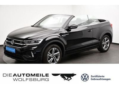 Second-hand VW T-Roc Cabriolet R-line 150 CP (110 kW) 2025 Negru Cabrio