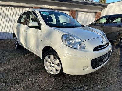 Gebraucht Nissan Micra Acenta 80 PS (58 kW) 2012 Weiß Kleinwagen