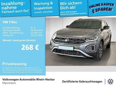 Indiumgrau metallic Gebraucht 2025 VW T-Roc Goal SUV | 27.999 € (Guter Preis)