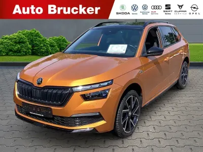 Gebraucht Skoda Kamiq Monte Carlo 150 PS (110 kW) 2023 Phoenixorange metallic SUV