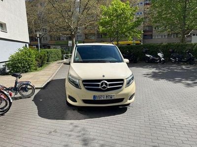Usata Mercedes V250 Avantgarde 204 CV (150 kW) 2018 Beige Monovolume