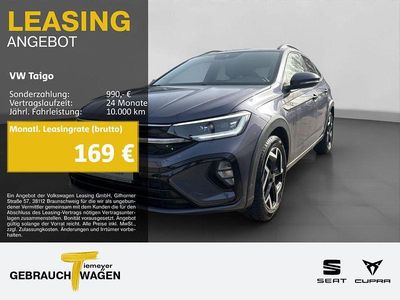 Gebraucht VW Taigo R-line 150 PS (110 kW) 2025 Grau SUV