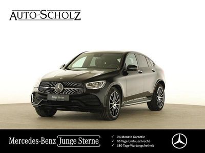 Gebraucht Mercedes GLC400d AMG 330 PS (242 kW) 2021 Schwarz Coupé