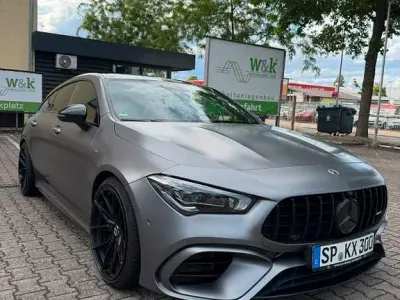 Gebraucht Mercedes CLA45 AMG Shooting Brake AMG 387 PS (284 kW) 2021 Grau Kombi
