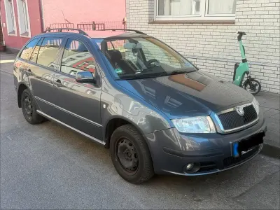 Usata Skoda Fabia 80 CV (58 kW) 2008 Blu Station wagon