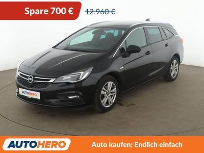 Gebraucht Opel Astra Dynamic 125 PS (91 kW) 2018 Schwarz Kombi