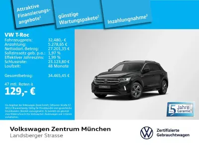 Gebraucht VW T-Roc Cabriolet R-line 150 PS (110 kW) 2025 Schwarz SUV