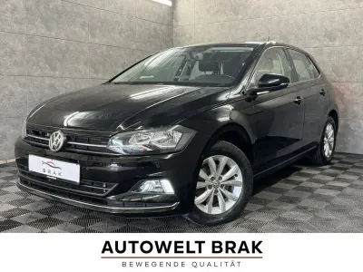 Gebraucht VW Polo Highline 95 PS (69 kW) 2018 Schwarz Kleinwagen