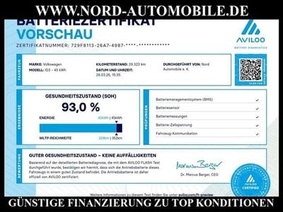 Gebraucht VW ID.3 Pure 110 kW (150 PS) 2021 Weiß Kleinwagen