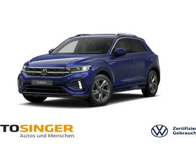 Usata VW T-Roc R-line 190 CV (139 kW) 2025 Blu SUV