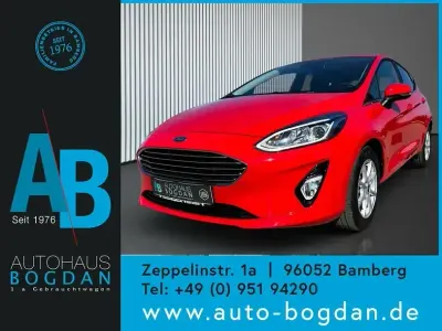 Usata Ford Fiesta Titanium 125 CV (91 kW) 2021 Rosso Utilitaria
