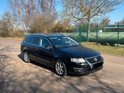 Gebraucht VW Passat 140 PS (102 kW) 2008 Schwarz Kombi