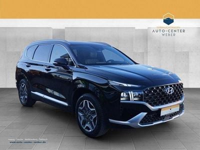 Gebraucht Hyundai Santa Fe 179 PS (131 kW) 2022 Abyss black / mic SUV