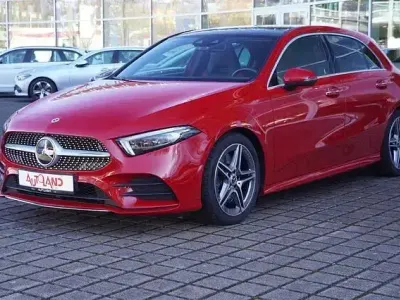 Używany Mercedes A250 AMG line 224 KM (164 kW) 2019 Czerwony Sedan/Limuzyna