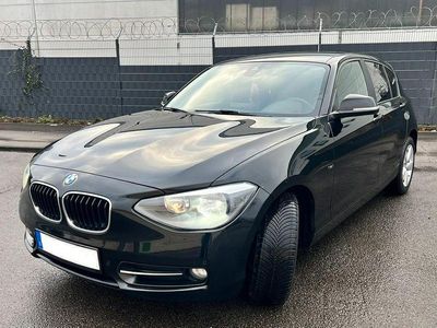 Gebraucht BMW 116 Sport Line 136 PS (100 kW) 2014 Schwarz Kleinwagen
